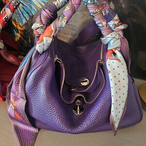 Hermes Lindy 34 Iris Purple Clemence 💜